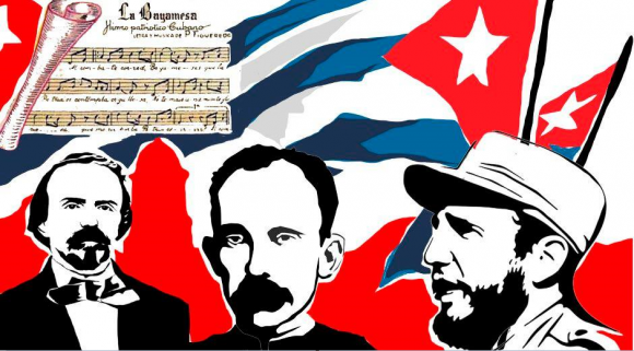 Cultura Cubana Cespedes Marti Fidel 940 x 520 580x321